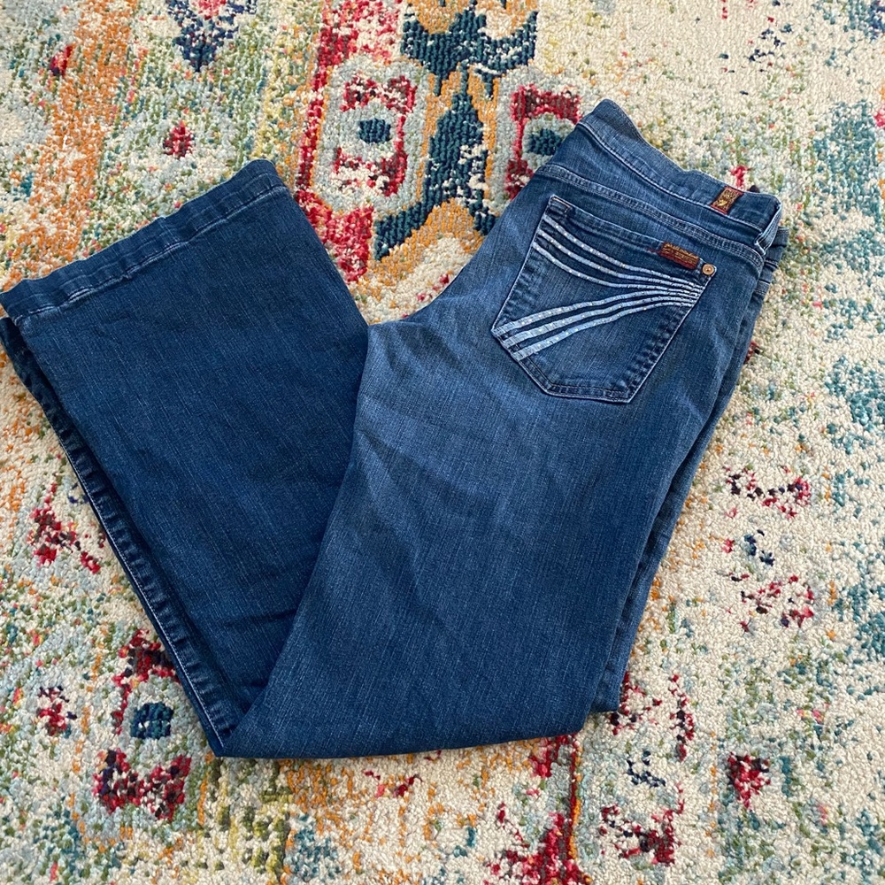 Seven for all man kind low rise dojo jeans